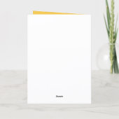 Carte Collection Lemon Bloom Anniversaire (Dos)