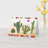 Carte Collection Llamarama Cactus (Fleur jaune)