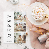 Carte Collection moderne Trois photos de famille | Joyeu