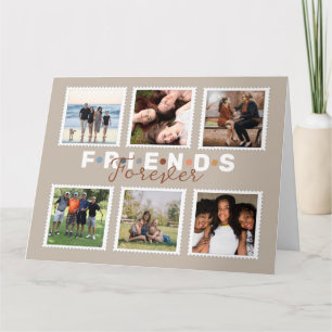 Carte Collection photo moderne Beige Friends Forever