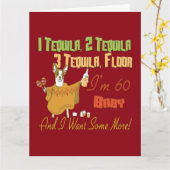 Carte Collection Tequila 60e anniversaire (Fleur jaune)