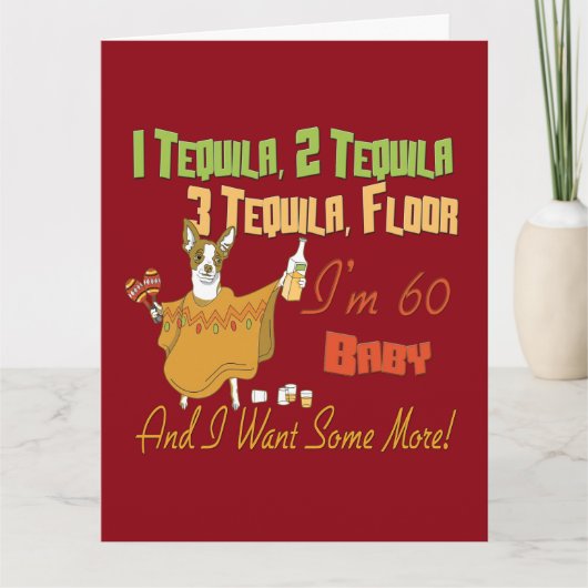 Carte Collection Tequila 60e anniversaire (Devant)