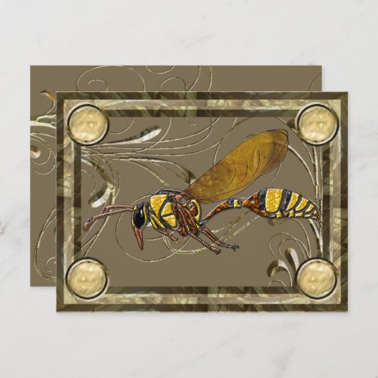 Carte Collector Potter Wasp (Devant / Derrière)