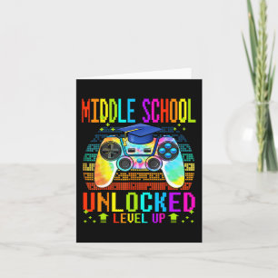 Carte collège Déverrouillé Niveau Haut Gamer Retour à Sc