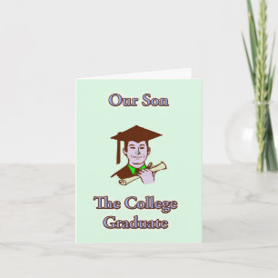 Carte College Son College Graduation Card