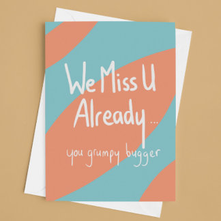 Carte Collègue de travail amusant Bonne chance