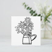 CARTE COLLER MOI BOUQUET MEXICAIN (Debout devant)