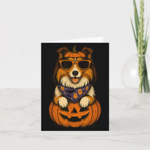Carte Colley Roux Effrayant Citrouille Halloween Amateur