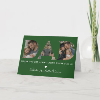Carte Collezione di foto papà golf moderno per la festa