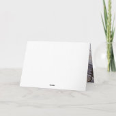 Carte Collie Laisser Il Neige Noël (Dos)