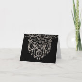 Carte Collier de bijoux Cartierr ~ Greeting / Note Card (Devant)