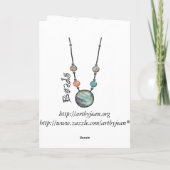 Carte Collier de perles Jumbo Vert 01 (Dos)