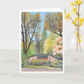 Carte Colman Park, Seattle (Fleur jaune)