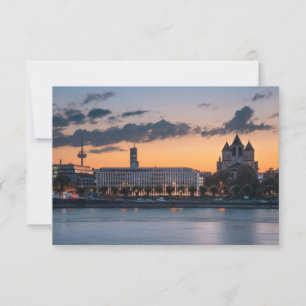 Carte Cologne Allemagne