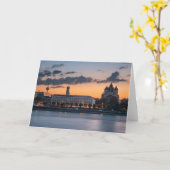 Carte Cologne Allemagne (Fleur jaune)