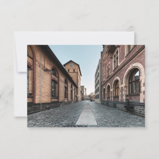 Carte Cologne Allemagne (Devant)