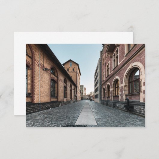 Carte Cologne Allemagne (Devant / Derrière)