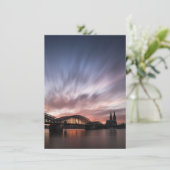 Carte Cologne Allemagne (Debout devant)