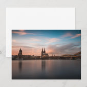 Carte Cologne Allemagne (Devant / Derrière)