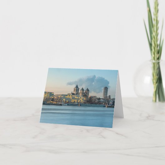 Carte Cologne Allemagne (Devant)