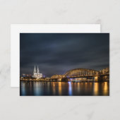 Carte Cologne Allemagne (Devant / Derrière)