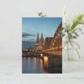 Carte Cologne Allemagne (Debout devant)