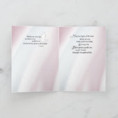 Carte Colombe de Confirmation de la petite-fille (Intérieur)