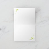 Carte Colombe de la Paix Bar Mitzvah Félicitations (Intérieur)