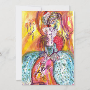 CARTE COLOMBINA / MARDI GRAS MASQUERADE BALL