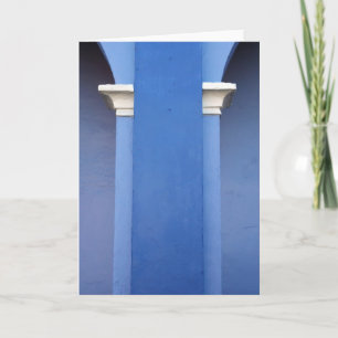 Carte Colonne bleue