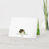 Carte Colonne douce Conure Animaux de compagnie Gratitud (Dos)