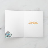 Carte Colonoscopie citrouille d'épices Halloween (Intérieur)