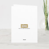 Carte Color Me Hummingbird Floral do-it-yourself (Dos)