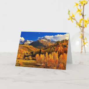 Carte Colorado automne