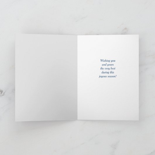 Carte Colorado de Noël (Intérieur)