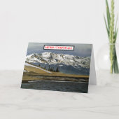 Carte Colorado Mountain Neige d'hiver (Devant)