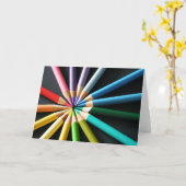 Carte Colored Pencils (Fleur jaune)