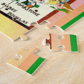 Carte colorée Arizona 11x14 Jigsaw Puzzle (Côté)