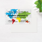 Carte colorée du monde (Bureau)