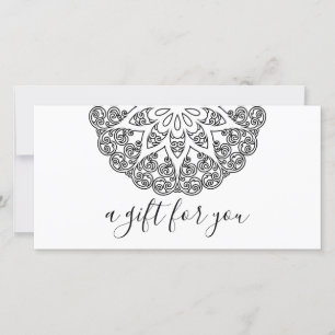 Carte Colorez votre propre MANDALA - do-it-yourself Colo