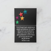 Carte Colorful Father's Day (Intérieur)