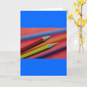 CARTE COLORFUL ROUGE-ET-YELLOW (Fleur jaune)