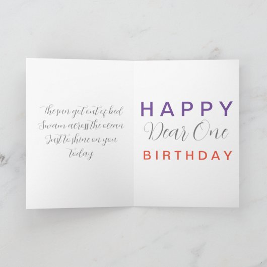 Carte Colt Joyeux anniversaire (Intérieur)
