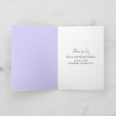 Carte Columbine Violet Avec Arroseaux (Intérieur)