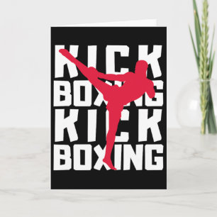 Carte Combattant de kickboxing