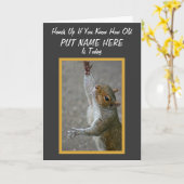 Carte Combien vieux ? ~ 'au-dessus du Hill (Fleur jaune)