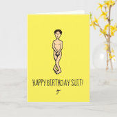 Carte Combinaison de Joyeux Anniversaire (Fleur jaune)