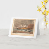 Carte Combustion du bateau de tondeuse "lumière d'or" (Fleur jaune)