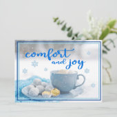 Carte Comfort And Joy (Debout devant)