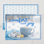 Carte Comfort And Joy (Devant / Derrière)